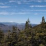 Looking back at Middle Sister and the presidential range.